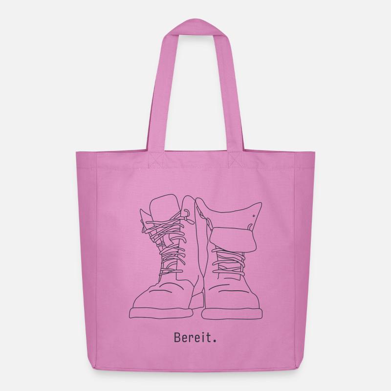 Bereit - Midweight recycelter Stoffbeutel von Stanley/Stella - Pink