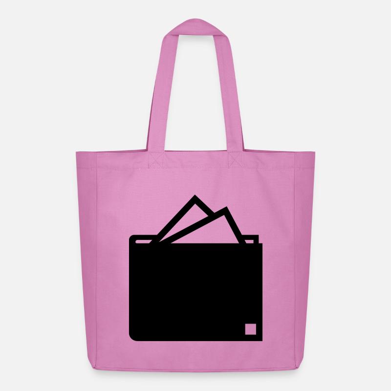 Geld - Midweight recycelter Stoffbeutel von Stanley/Stella - Pink