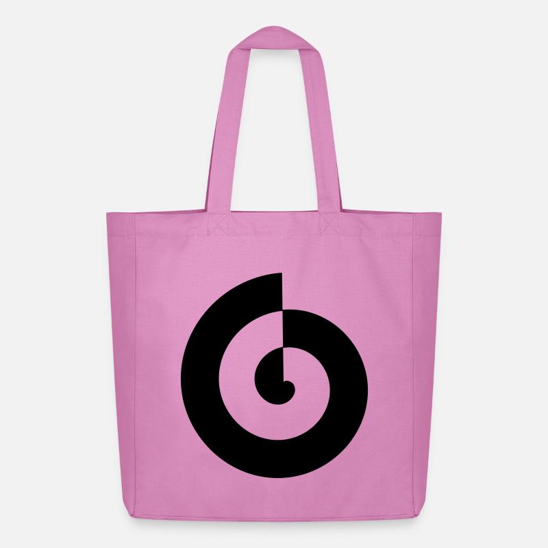 Spirale - Midweight recycelter Stoffbeutel von Stanley/Stella - Pink