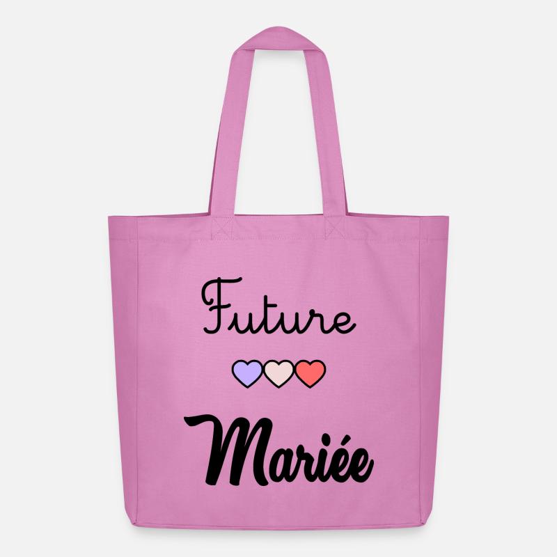 FUTURE MARIEE. EVJF - Tote bag Stanley/Stella Midweight recyclé - rose