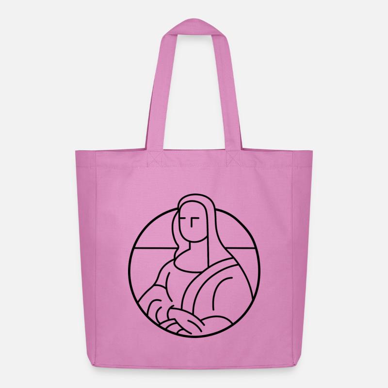 Mona Lisa - Midweight recycelter Stoffbeutel von Stanley/Stella - Pink
