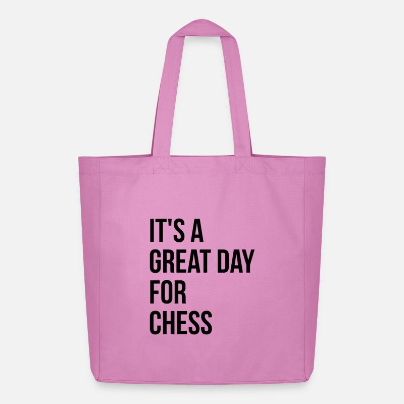 Schach - Midweight recycelter Stoffbeutel von Stanley/Stella - Pink