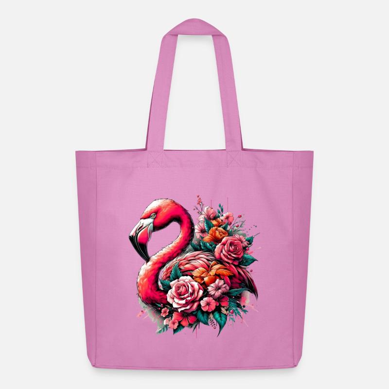 Flamingo - Midweight recycelter Stoffbeutel von Stanley/Stella - Pink