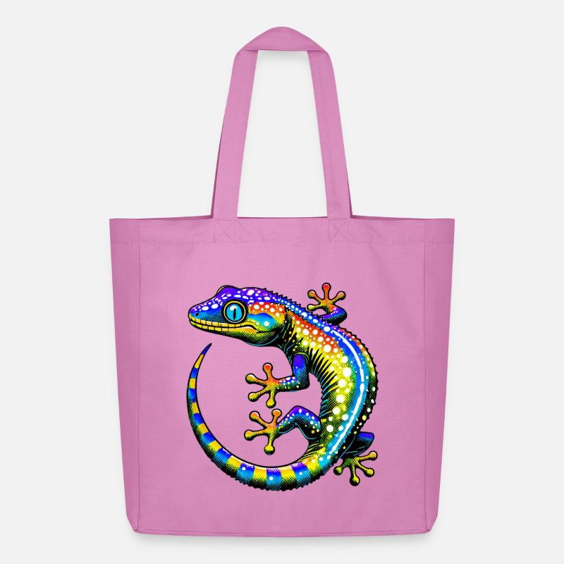 Gecko - Midweight recycelter Stoffbeutel von Stanley/Stella - Pink