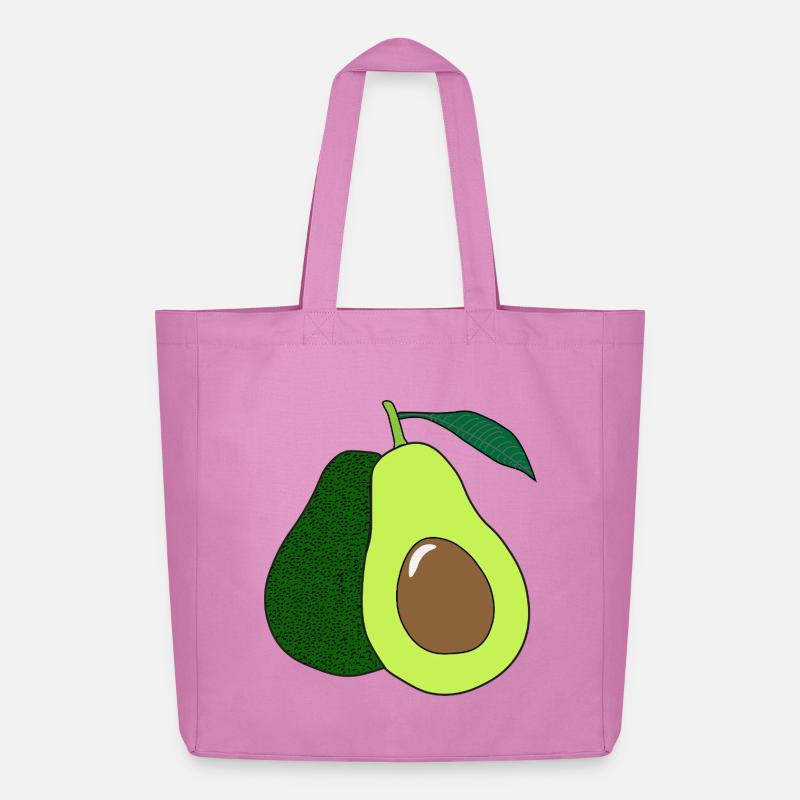 Avocado_Print - Midweight recycelter Stoffbeutel von Stanley/Stella - Pink