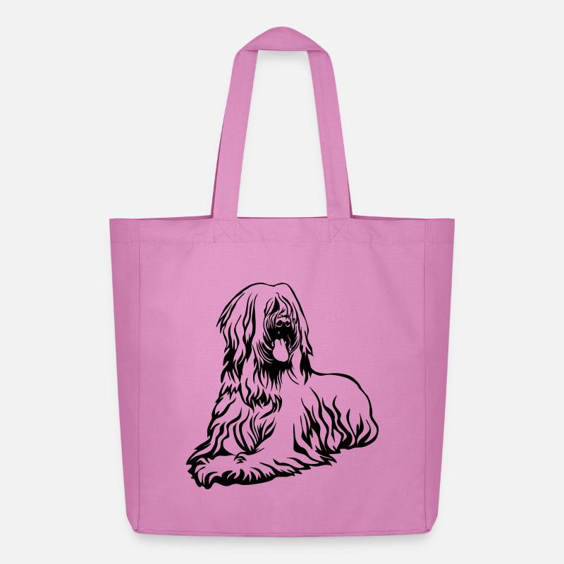 Briard - Midweight recycelter Stoffbeutel von Stanley/Stella - Pink