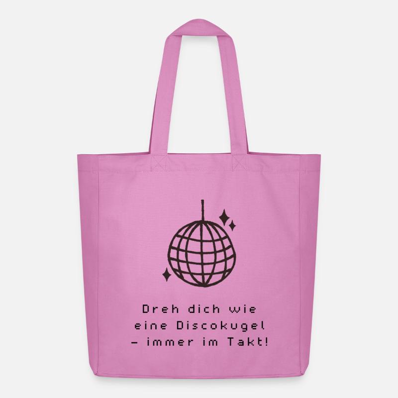 Disco_Kugel - Midweight recycelter Stoffbeutel von Stanley/Stella - Pink
