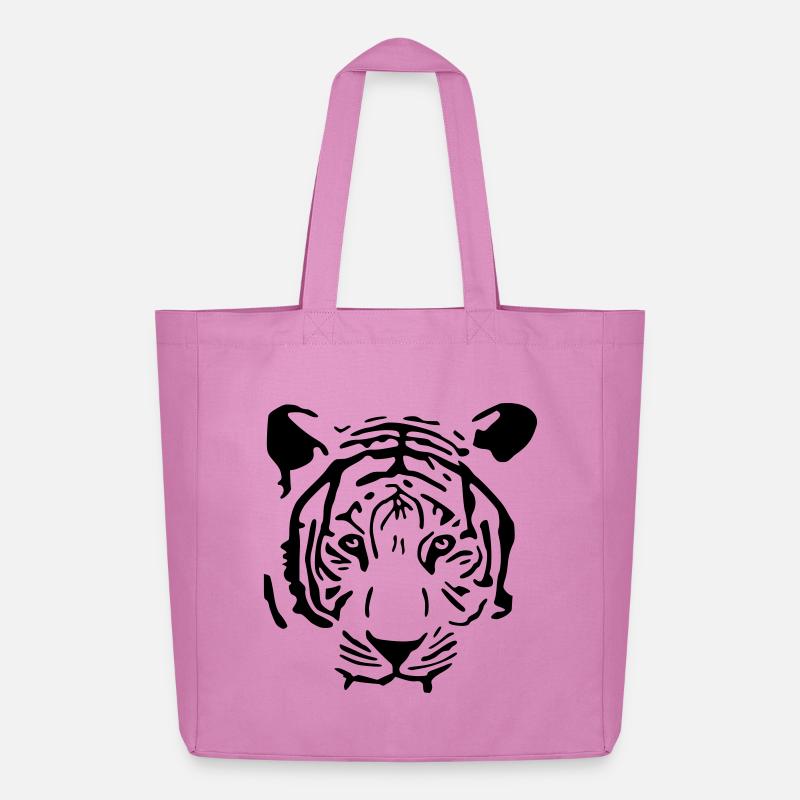 Tigre blanc - Tote bag Stanley/Stella Midweight recyclé - rose