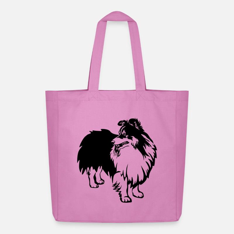 Sheltie - Tote bag Stanley/Stella Midweight recyclé - rose