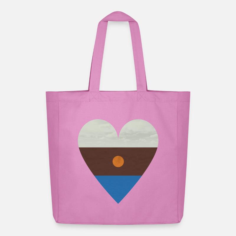 4 éléments - Tote bag Stanley/Stella Midweight recyclé - rose