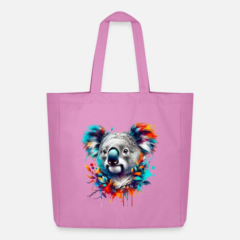 Koala - Midweight recycelter Stoffbeutel von Stanley/Stella - Pink