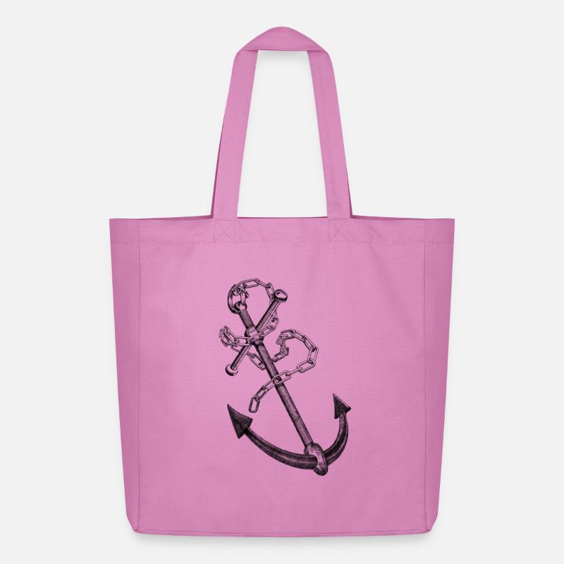 Anker - Midweight recycelter Stoffbeutel von Stanley/Stella - Pink
