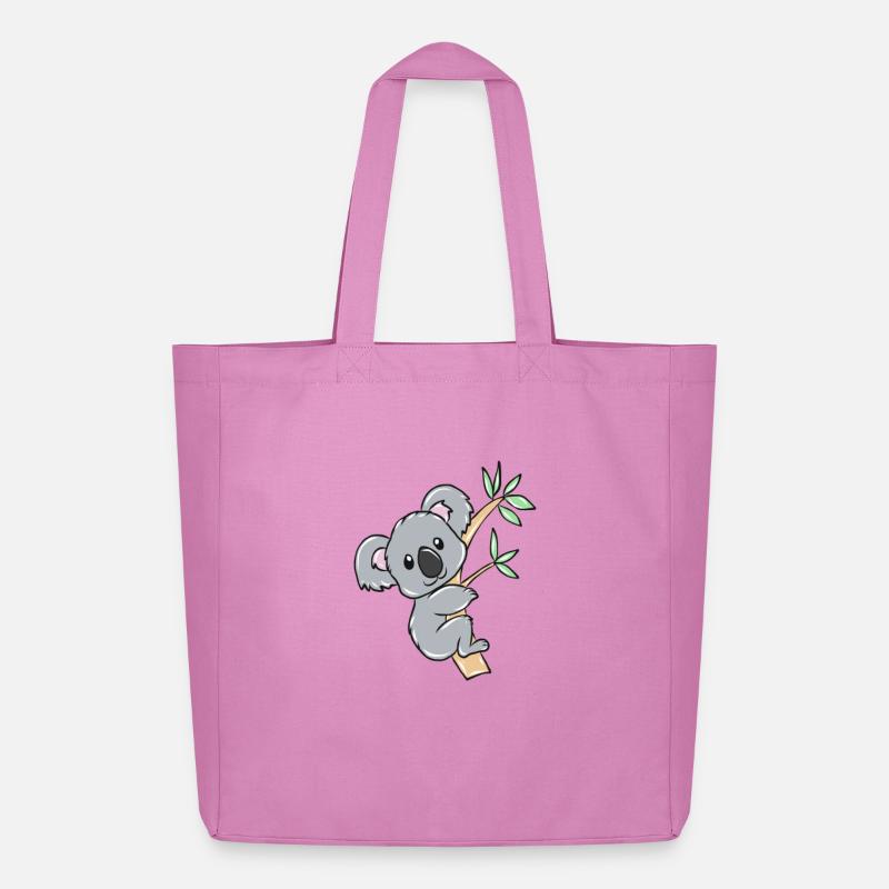 Koala - Midweight recycelter Stoffbeutel von Stanley/Stella - Pink