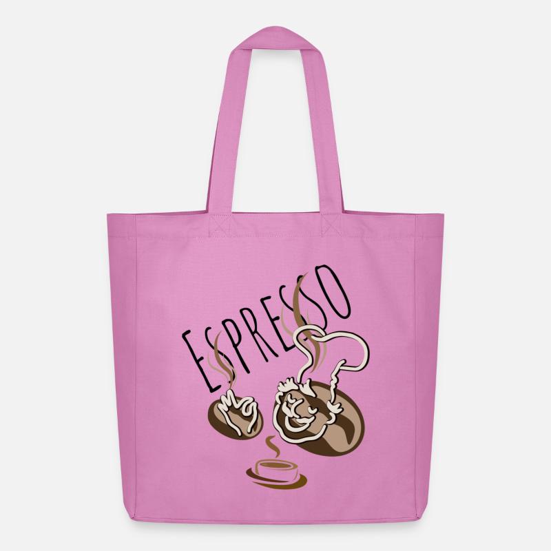 Espresso - Midweight recycelter Stoffbeutel von Stanley/Stella - Pink