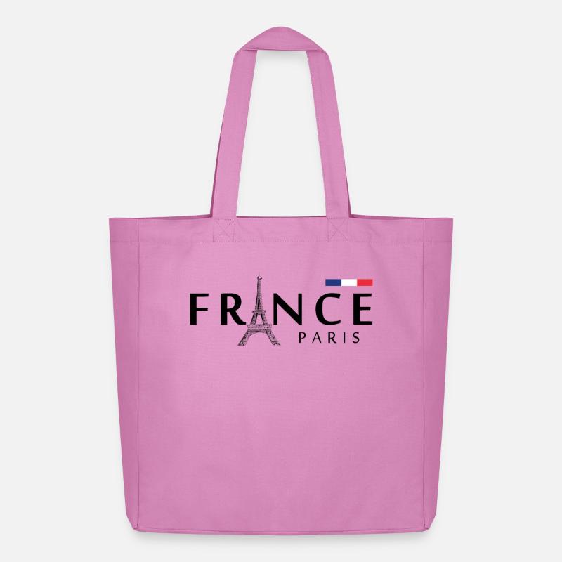 FRANKREICH PARIS - Midweight recycelter Stoffbeutel von Stanley/Stella - Pink