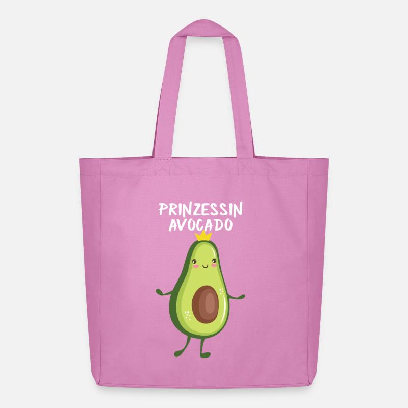 Prinzessin Avocado - Kinder Geschenk - Midweight recycelter Stoffbeutel von Stanley/Stella - Pink