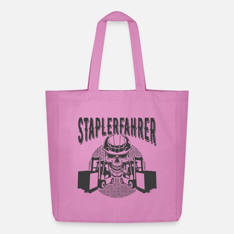 Staplerfahrer - Midweight recycelter Stoffbeutel von Stanley/Stella - Pink