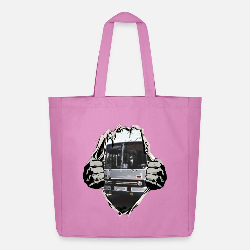 Ikarus Bus - Midweight recycelter Stoffbeutel von Stanley/Stella - Pink