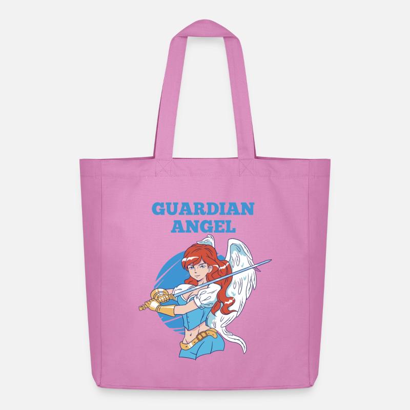 Guardian Angel - Midweight recycelter Stoffbeutel von Stanley/Stella - Pink