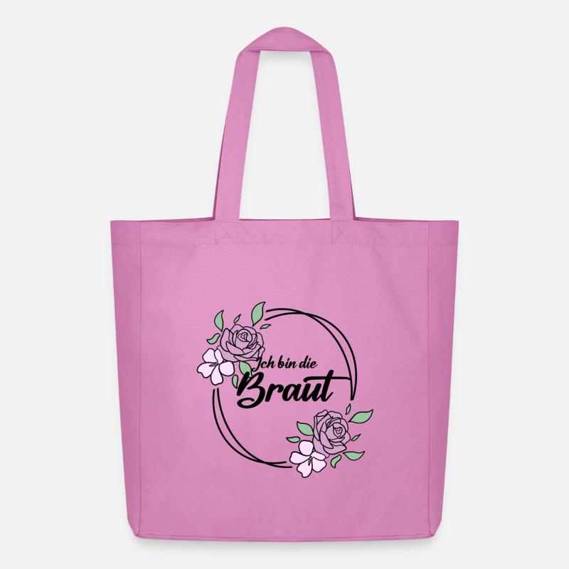 Die Braut Junggesellinnenabschied - Midweight recycelter Stoffbeutel von Stanley/Stella - Pink