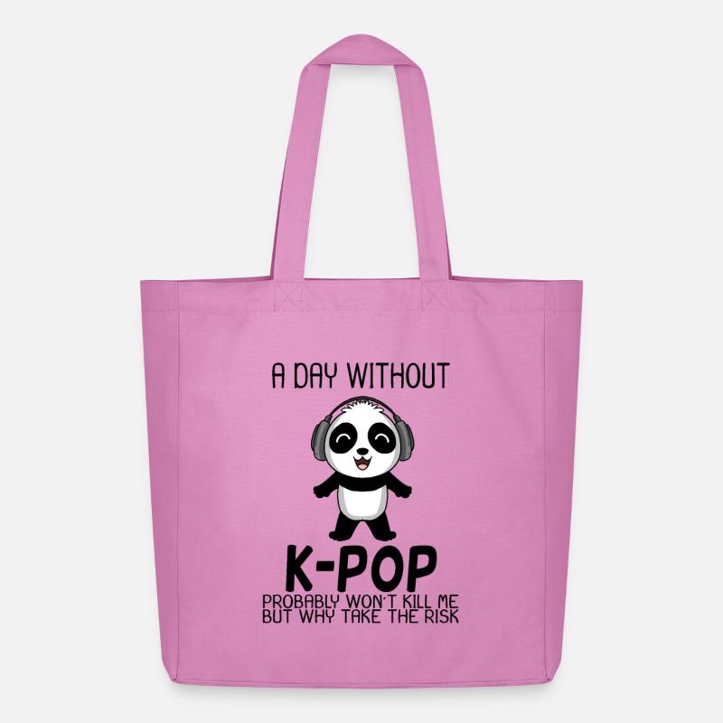 k Pop - Midweight recycelter Stoffbeutel von Stanley/Stella - Pink