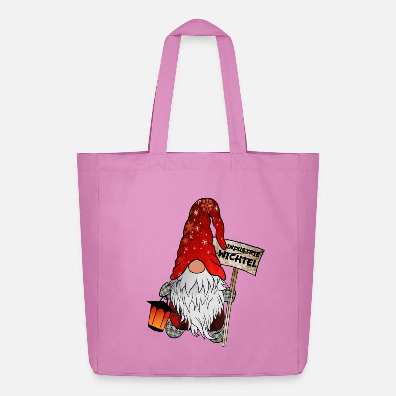Industrie Wichtel - Midweight recycelter Stoffbeutel von Stanley/Stella - Pink
