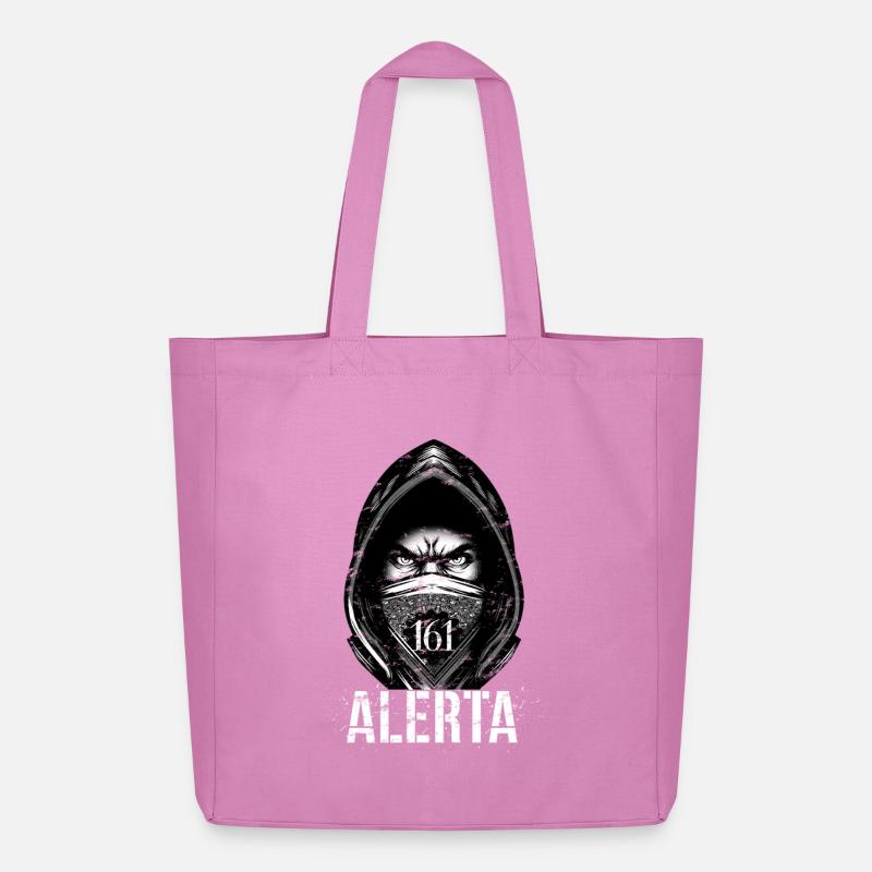 Alerta 161 | Aktivistisches Statement - Midweight recycelter Stoffbeutel von Stanley/Stella - Pink