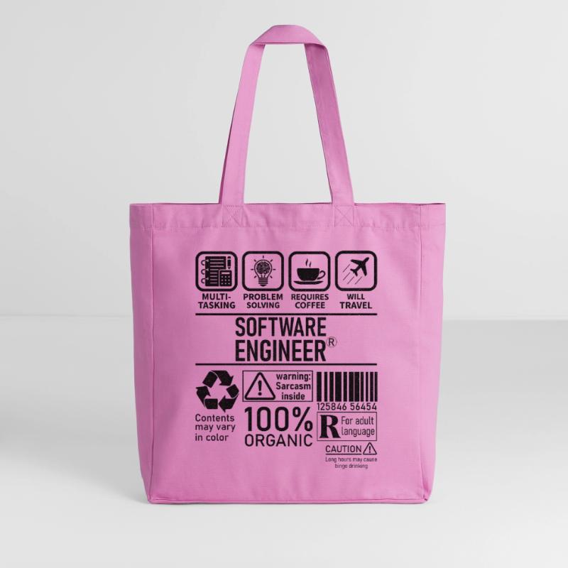 Software Engineer multi tasking problem solving Midweight recycelter Stoffbeutel von Stanley/Stella