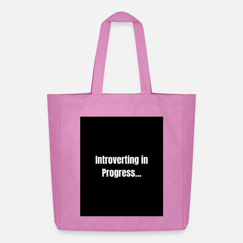Introverting – Quiet Mode ON - Tote bag Stanley/Stella Midweight recyclé - rose