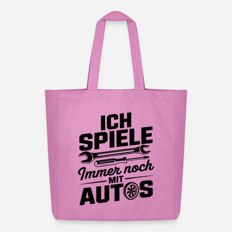 Autofan - Kfz-Mechaniker - Midweight recycelter Stoffbeutel von Stanley/Stella - Pink