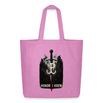 Honor i Krew Polnische Widerstandskunst - Midweight recycelter Stoffbeutel von Stanley/Stella - Pink - Vorne