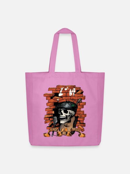 Upload_Logo - Midweight recycelter Stoffbeutel von Stanley/Stella - Pink