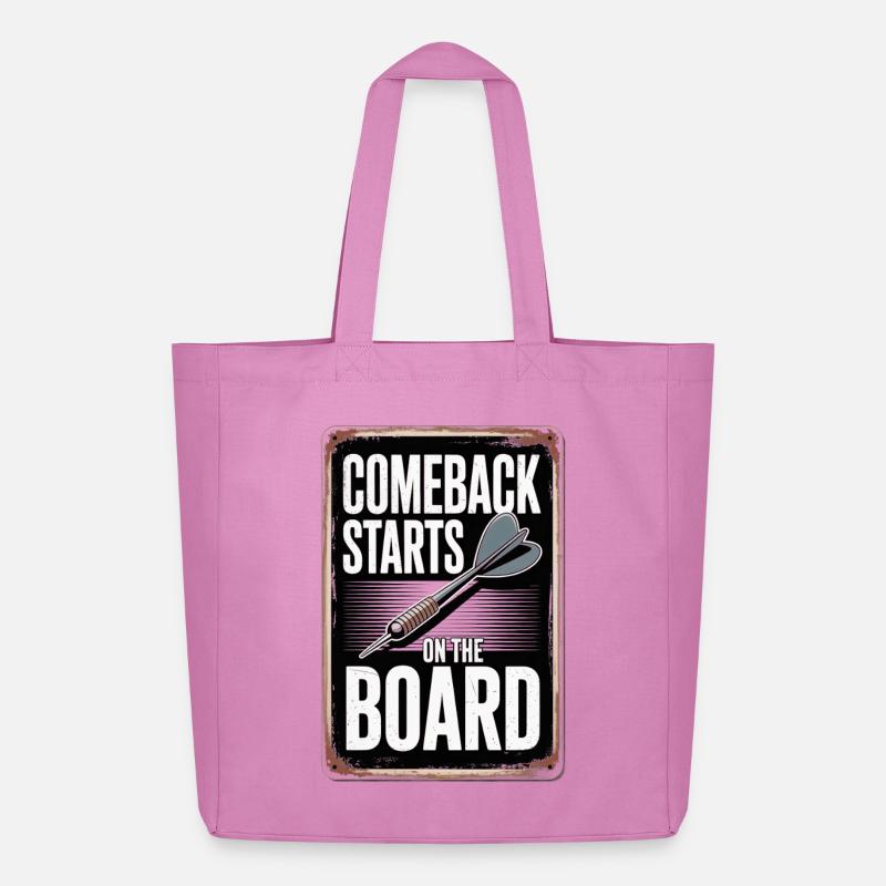 Conception de fléchettes pour joueurs de fléchettes pour les fans de fléchettes - Tote bag Stanley/Stella Midweight recyclé - rose