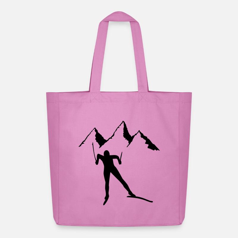 ski langlauf wintersport - Midweight recycelter Stoffbeutel von Stanley/Stella - Pink