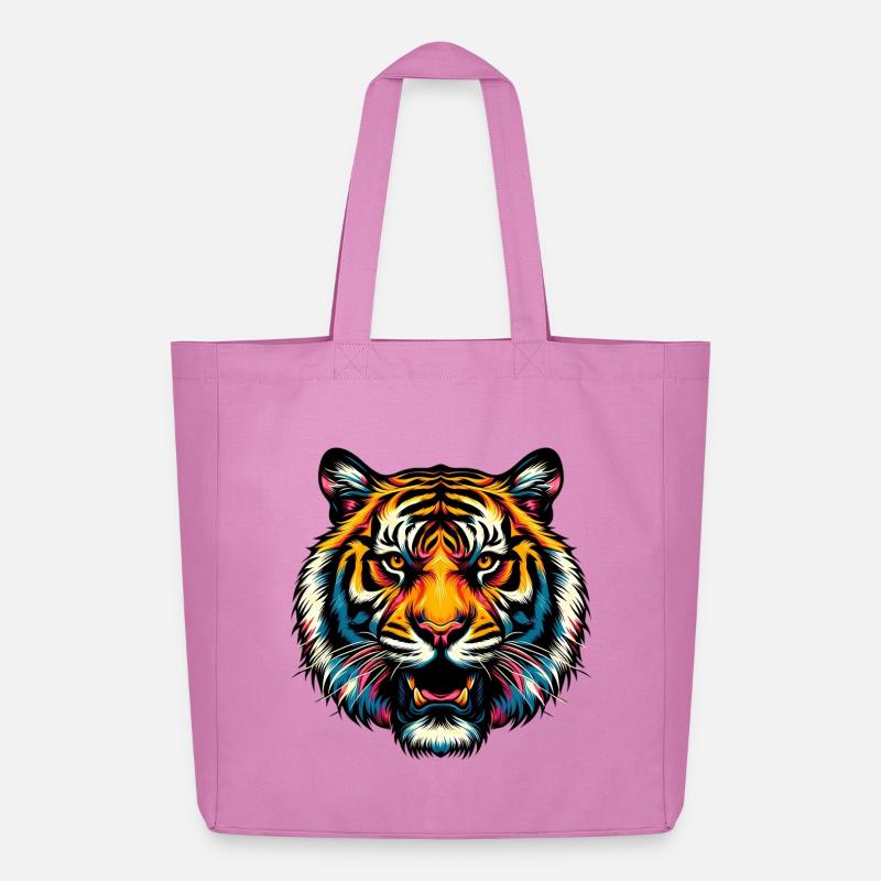 Tiger - Midweight recycelter Stoffbeutel von Stanley/Stella - Pink