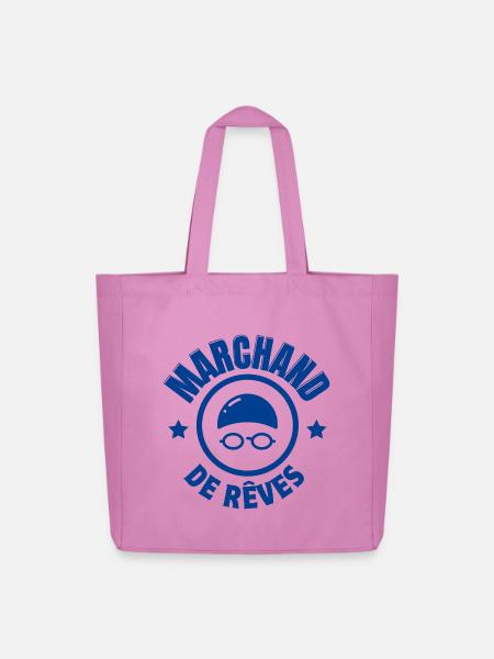 Schwimmen, Schwimmen, Schwimmen - Midweight recycelter Stoffbeutel von Stanley/Stella - Pink