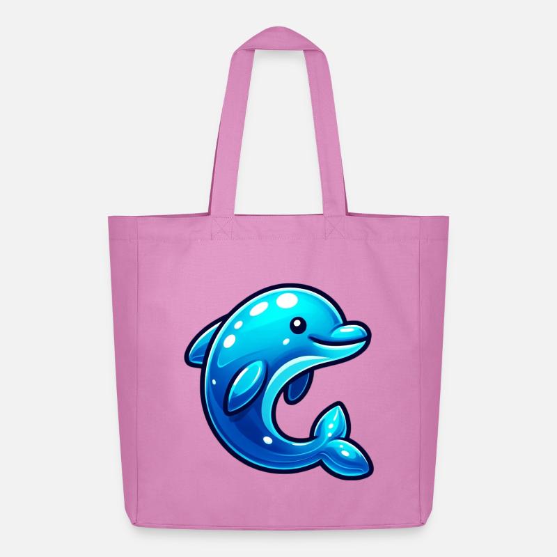 Delfin - Midweight recycelter Stoffbeutel von Stanley/Stella - Pink