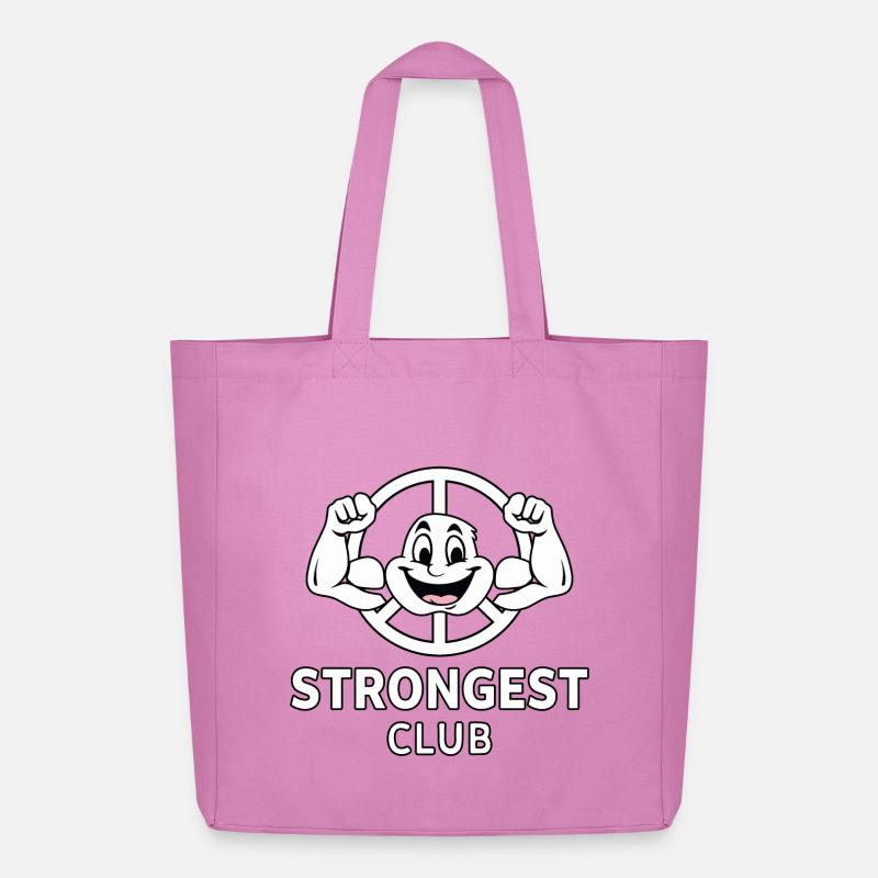 Friedensbewegung - Midweight recycelter Stoffbeutel von Stanley/Stella - Pink