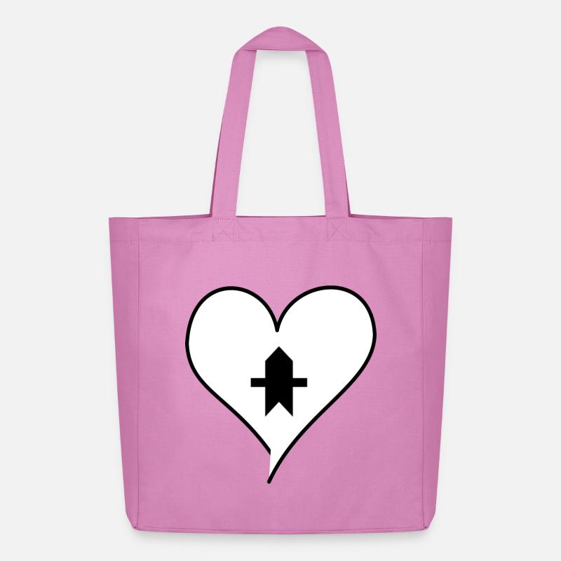 Vorfahrt - Midweight recycelter Stoffbeutel von Stanley/Stella - Pink
