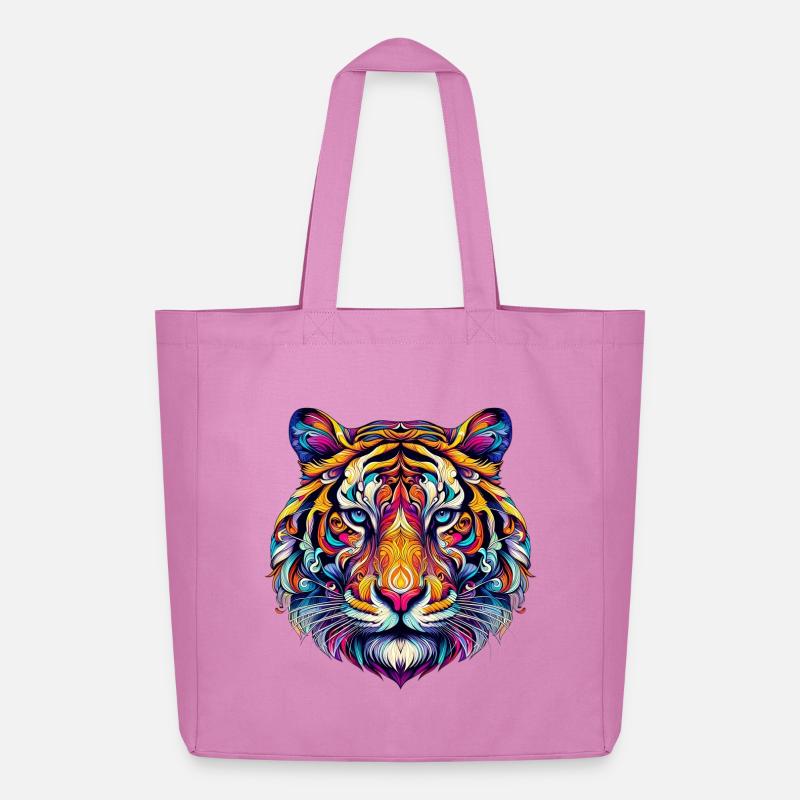Tiger - Midweight recycelter Stoffbeutel von Stanley/Stella - Pink