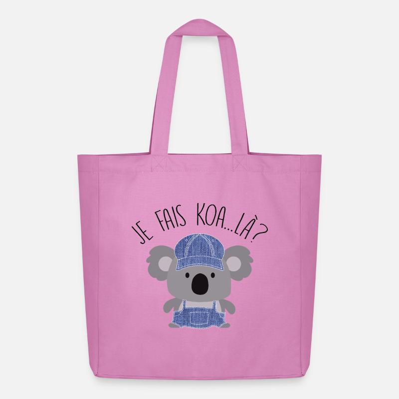Koala Style Denim Casual - Midweight recycelter Stoffbeutel von Stanley/Stella - Pink