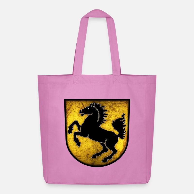 Stuttgart - Stuttgarter Wappen - Midweight recycelter Stoffbeutel von Stanley/Stella - Pink