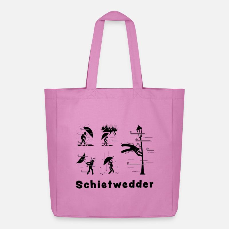 Schietwedder - Midweight recycelter Stoffbeutel von Stanley/Stella - Pink