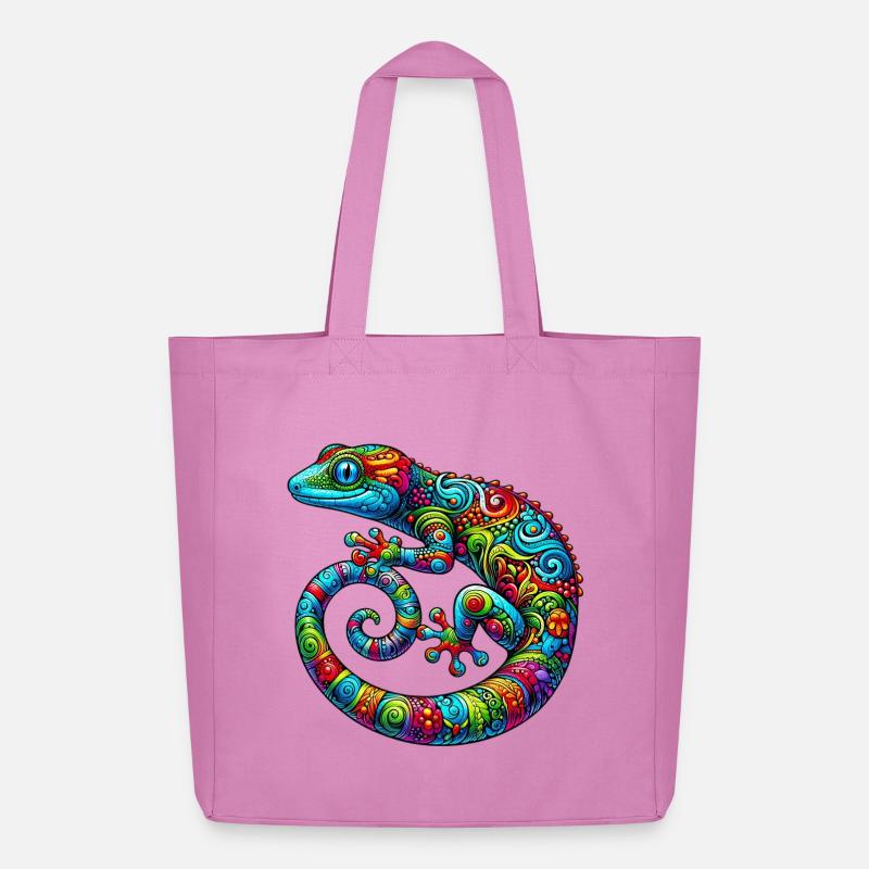 Gecko - Midweight recycelter Stoffbeutel von Stanley/Stella - Pink
