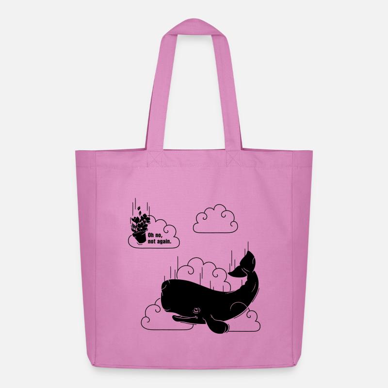 Petunia & Whale - Midweight recycelter Stoffbeutel von Stanley/Stella - Pink
