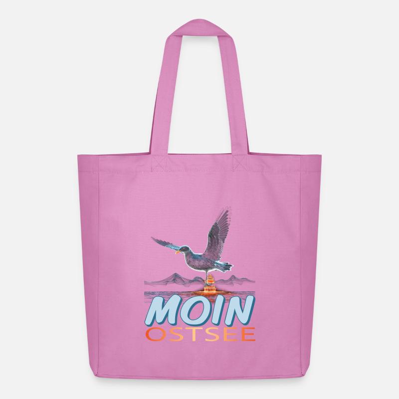 Moin Ostsee - Midweight recycelter Stoffbeutel von Stanley/Stella - Pink