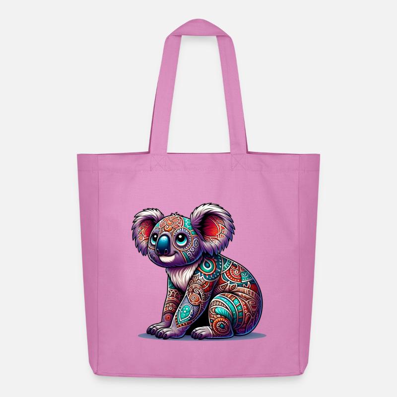 Koala - Midweight recycelter Stoffbeutel von Stanley/Stella - Pink