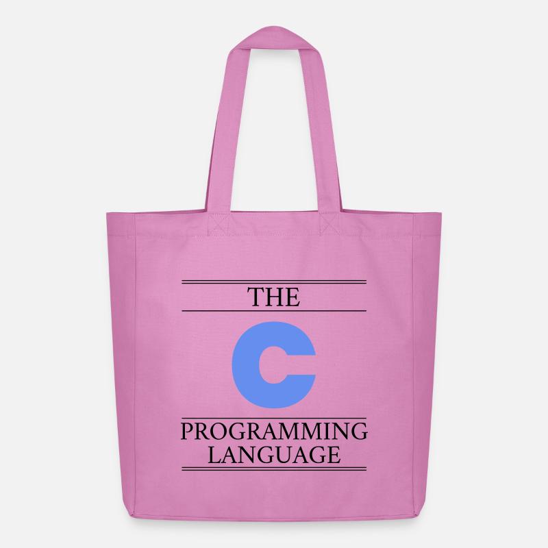 The C Programming Language - Midweight recycelter Stoffbeutel von Stanley/Stella - Pink