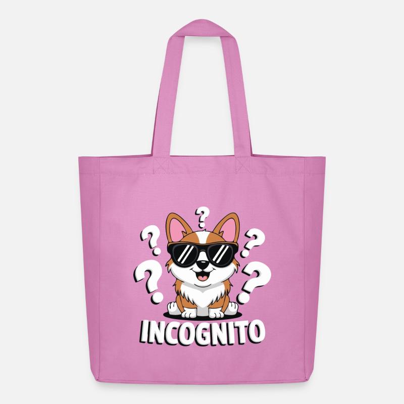 INCOGNITO HUNDE - Midweight recycelter Stoffbeutel von Stanley/Stella - Pink