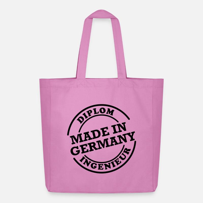 Dipl-Ing - Made in Germany - Midweight recycelter Stoffbeutel von Stanley/Stella - Pink